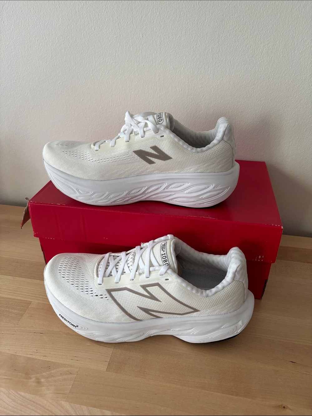 New Balance Fresh Foam X 1080 v 14 (White Beige)